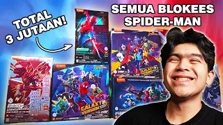 UNBOXING SEMUA BLOKEES SPIDER-MAN!