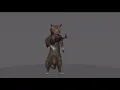 Crazy cat with AK rifle 🙀