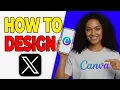 How To Design Twitter Graphics In Canva Clean Layout
