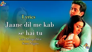 Download Jaane Dil Mein - Full Lyrics Song | Mujhse Dosti Karoge | Hrithik | Rani | Lata | Sonu MP3