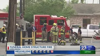 Fire at Harlingen Funeral Home