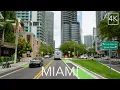 Miami Florida City Drive 4K - Magic City Driving Tour