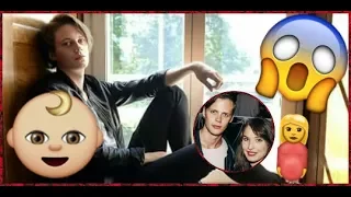 Bill Skarsgard and Alida Morberg are pregnant estan embarazados Jhemo