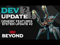 Generic Features System Update D D Beyond Dev Update