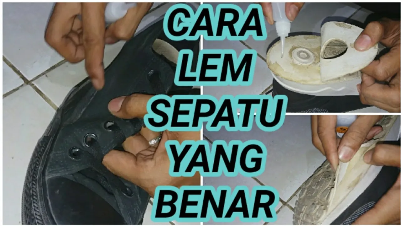 Cara Memperbaiki sepatu lemnya lepas + ngebox hadiah pemenang GIVEAWAY