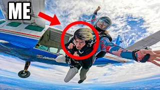 FACING BIGGEST FEAR *SKYDIVING*