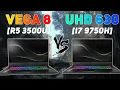 Vega 8 vs U 630 Comparison in eSports Games Ryzen 5 3500U vs i7 9750H