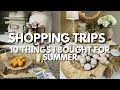 10 Things I Bought for Spring Summer Decor Shopping Trips Decor Styling Haul Ideas