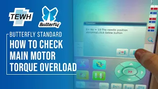 How to check main motor torque overload