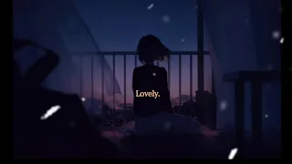 Billie Eilish Lovely Slow Reverb Lyrics  Billie Eilish Lovely Slow Reverb Lyrics