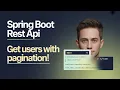 Mastering Get Users RESTful Endpoint with Pagination in Spring Boot RESTful Web Services