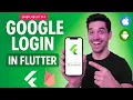 Flutter Firebase Google Authentication Google Login Flutter Firebase Android and IOS