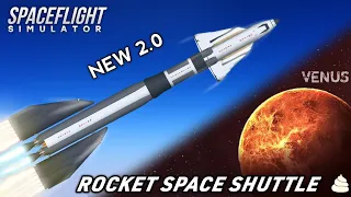 Next Gen Space Shuttle Launch To Venus In Spaceflight Simulator