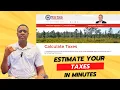 Pasco Tax Estimator Tutorial Step-by-Step