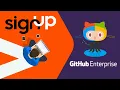01 Create a New GitHub Enterprise account - Signing up for a new GitHub Enterprise account