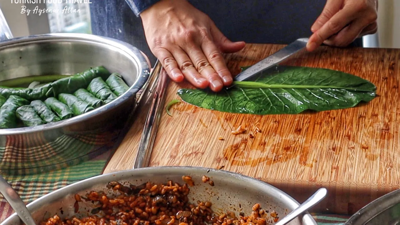 This Technique Will Give Softer Chard Rolls  Turkish Chard Rolls