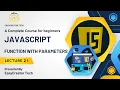 JavaScript Functions with Parameters Tutorial in Hindi