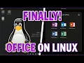 Finally Native Microsoft Office Suite on Linux No Browser