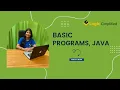 Basic Programs JAVA Sandhya Rathi