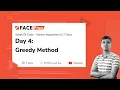 Greedy Algorithm Master Algorithms in 7 Days Day 4 FACE Prep s