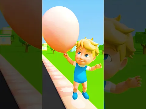 Wheels on the Bus! 🚌🎈 Funny Balloon Kids Cartoon | Koka TV #shorts