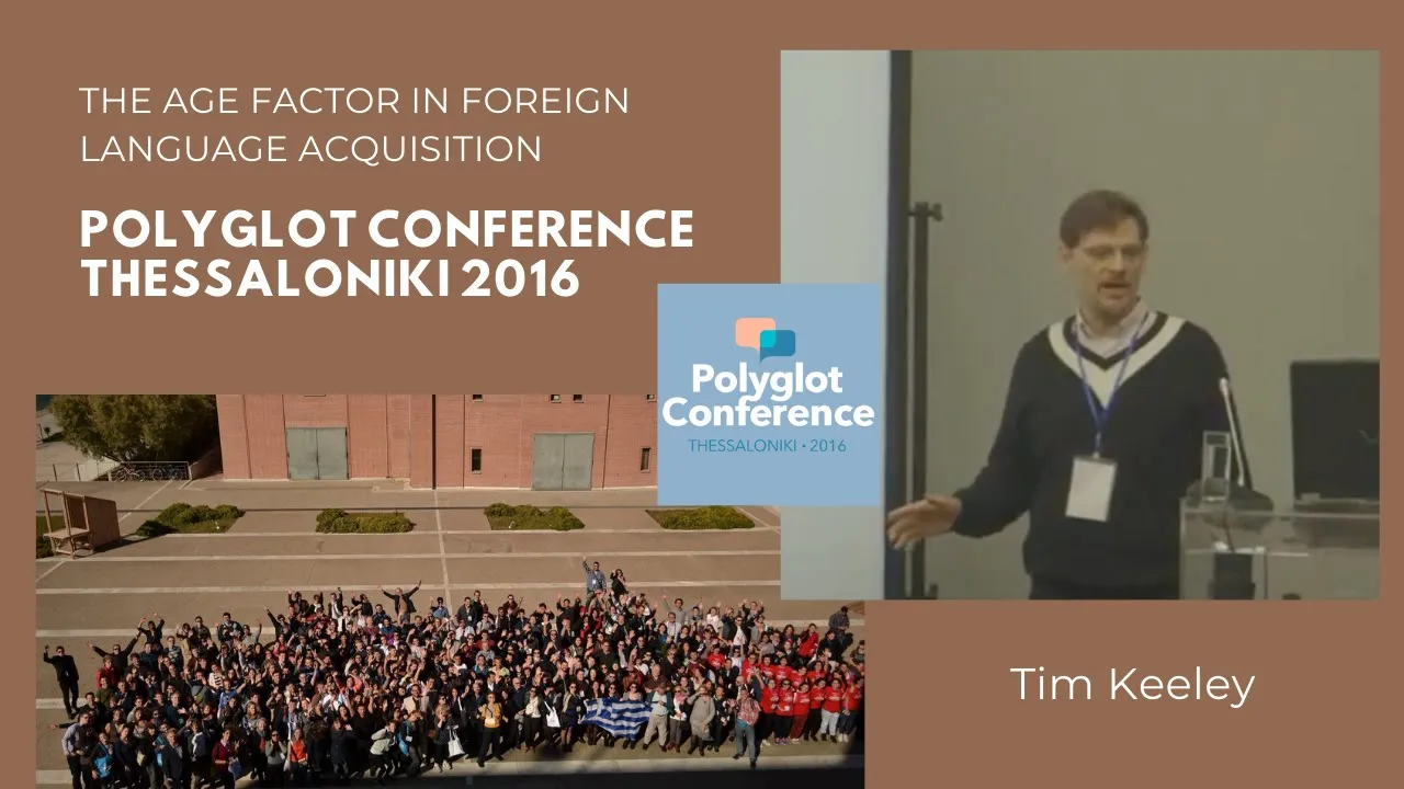 Tim Keeley – The Age Factor in Foreign Language Acquisition