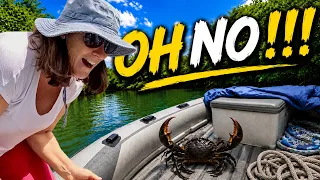 20+ Knots Changed Our Plans! Mud Crabbing Before Sailing North to the Top of Australia