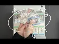 Storing Photocards TXT OT5 Binder and Soobin Lucky Draws