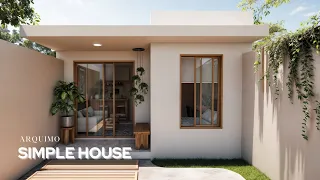 Simple House 5x5m - Uma Casa Compacta com Design Inteligente e Funcional