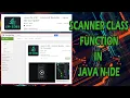 Java Scanner Class Function using Java N-IDE App Tagalog