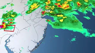 LIVE RADAR Storm Threat Grows Ahead of World Cup Match in NYC Flash Flooding Severe Weather