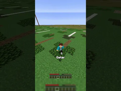 Minecraft Tapi Dunia ku Menjadi Datar