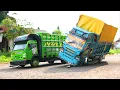 Download Lagu Truk Oleng Wahyu AbadI Terjebak Dalam Lumpur Saat Bawa Muatan Kayu Di Derek Truk Ud Quester