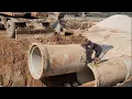 Mastering Heavy Excavator Techniques for Large Drainage Pipe Installation