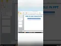 Ms power point me table kaise insert kare how to insert table in ppt