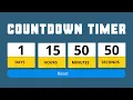 1 Countdown Project Introduction Countdown Timer Project From Scratch in JavaScript