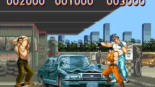 Final Fight Arcade 3 Player Netplay 60fps 