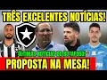 Download Lagu AGORA! TRÊS EXCELENTES NOTÍCIAS NO BOTAFOGO! PROPOSTA NA MESA POR ZAGUEIRO! ÚLTIMAS NOTÍCIAS 