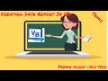 How to create Data Report in Visual Basics TAMIL PREMA VLOGS