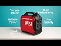 predator 2000w electric generator