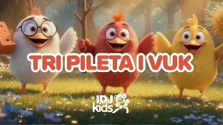 PILICI - TRI PILETA I VUK | NAJLEPSE DECIJE PESME | @IDJKids