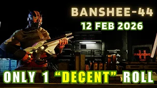 Only a DECENT roll - BANSHEE-44 Destiny 2 Gunsmith Weapon Inventory Destiny 2