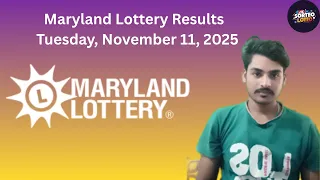 Maryland Lottery Results Today Tuesday November 11 2025 MD Pick 3 Pick 4 Pick 5