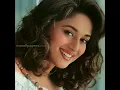 Download Lagu Madhuri Dixit's 90s look on taron ka chamakta gehna ho song. # Udit Narayan. @Bright Music.....