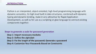 python code for generating password and voter eligibility