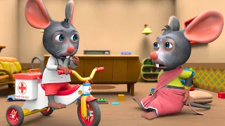 Chuhe Ko Bukhar Hai | आज मंगलवार है। Popular Hindi Rhymes - Zappy Zoo