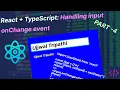 React JS Tutorial - Basic to Advance React TypeScript Handling input onChange event