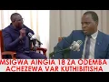 CHIEF ODEMBA AMBANANISHA MSEMAJI WA SERIKALI AINGIA KWENYE 18 AMUONYESHA VAR MVUTANO MKALI