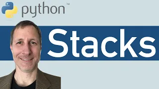 Python STACKs example implementing a stack using Lists