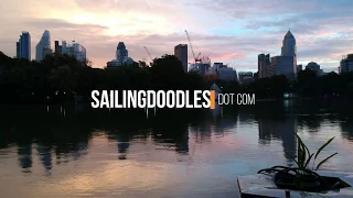 Drone Flight at Limpini Park, Bangkok Thailand